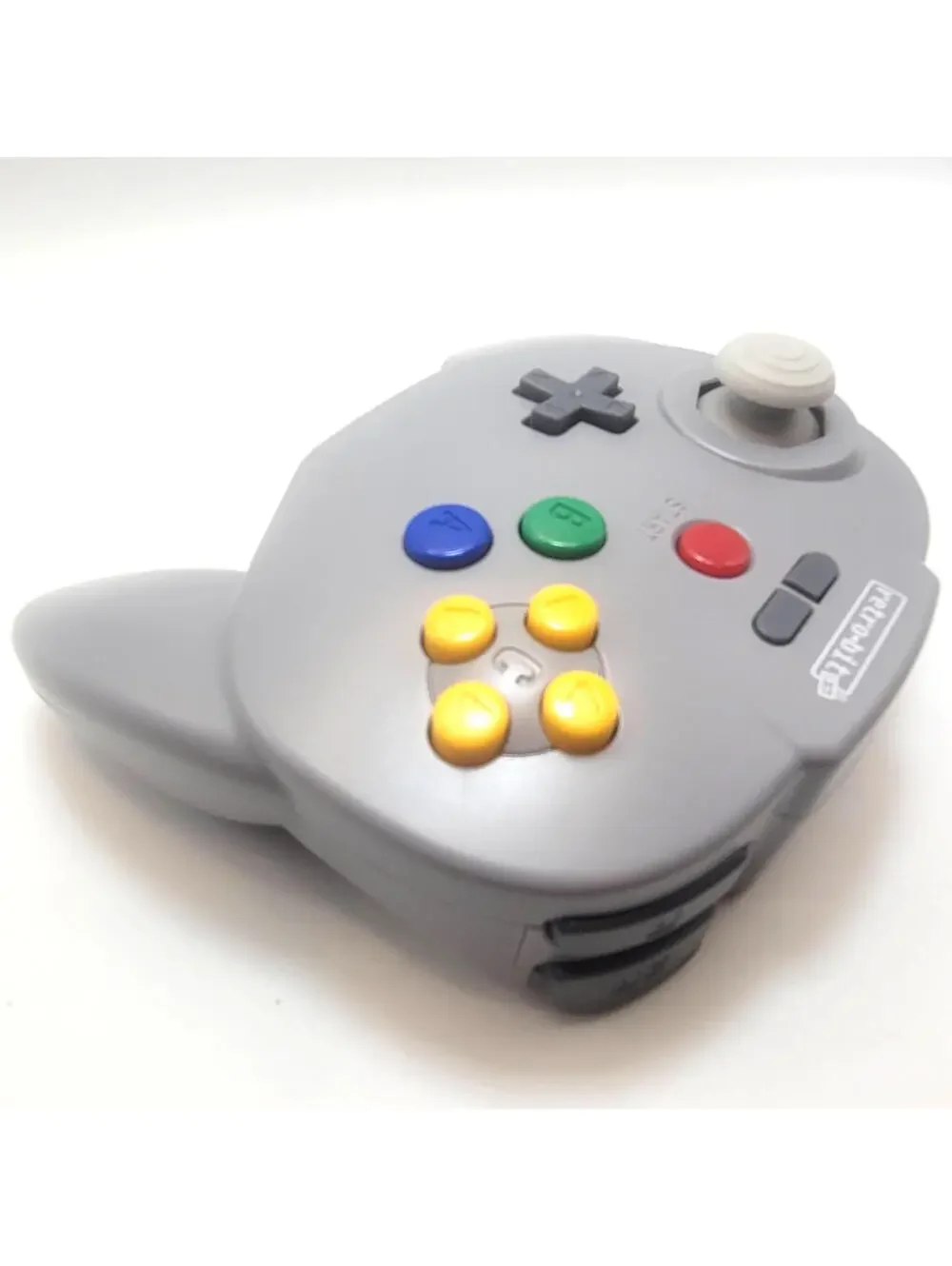 Tribute64 2.4GHz Wireless Controller for N64, Switch, & USB - Gray - NEW IN BOX!